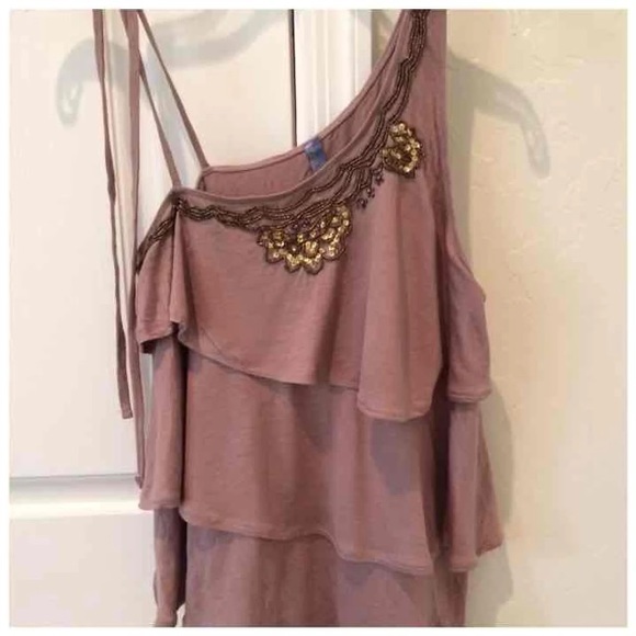 Free People One Shoulder Tank - Picture 3 of 4